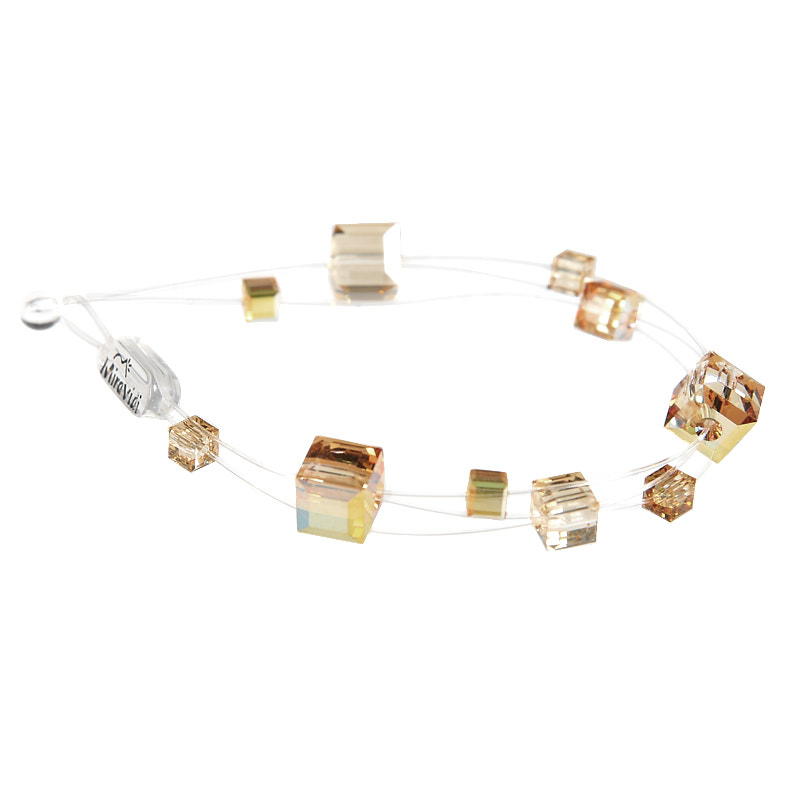 CUBE キューブ ブレスレット ゴールド